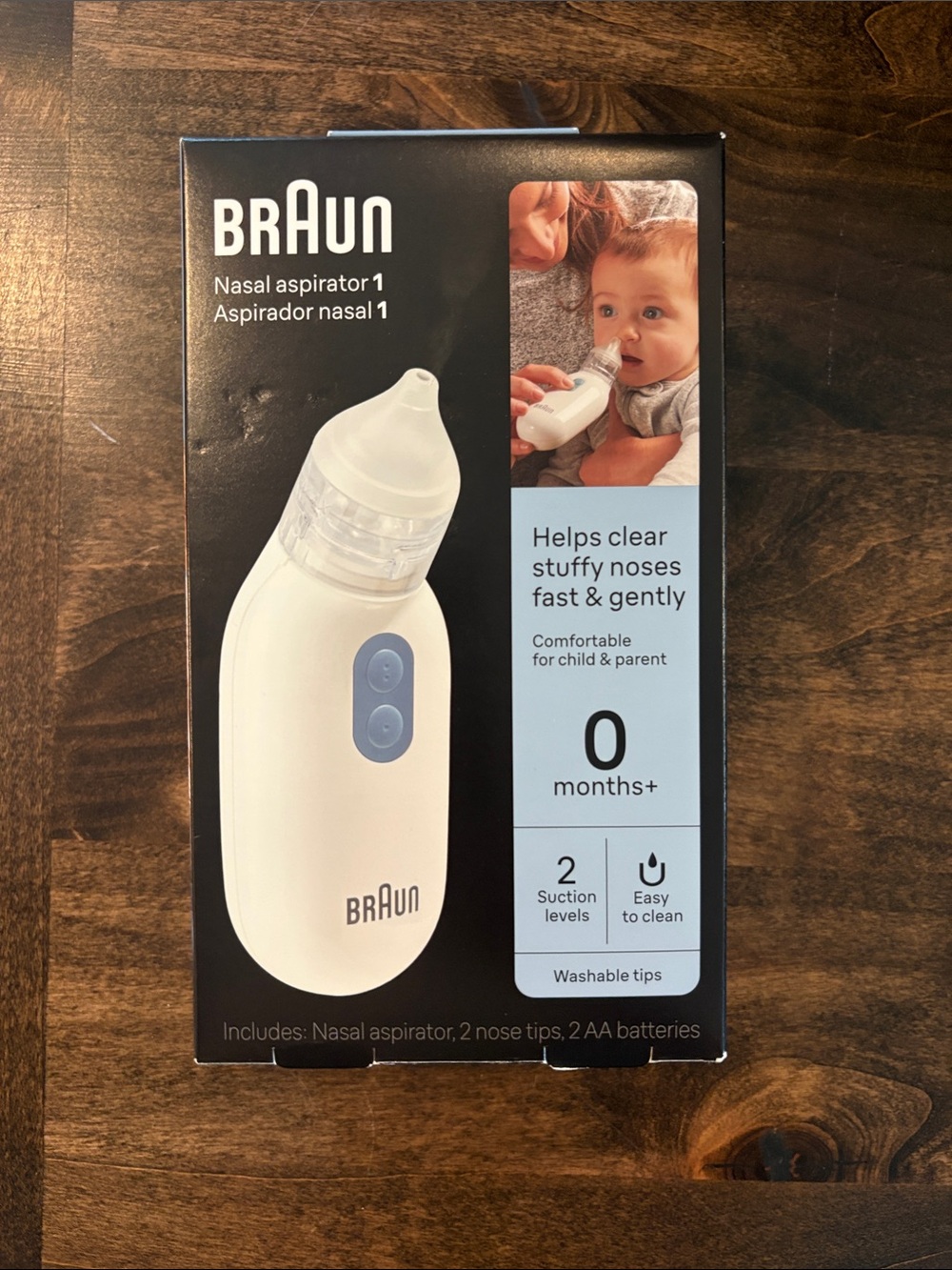 New, Sealed Box Braun Nasal Aspirator